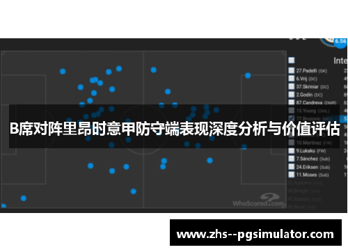 B席对阵里昂时意甲防守端表现深度分析与价值评估